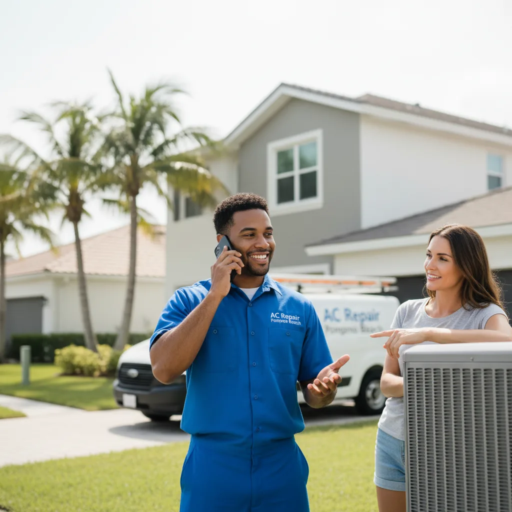 AC Repair Pompano Beach customer support in Waterflow